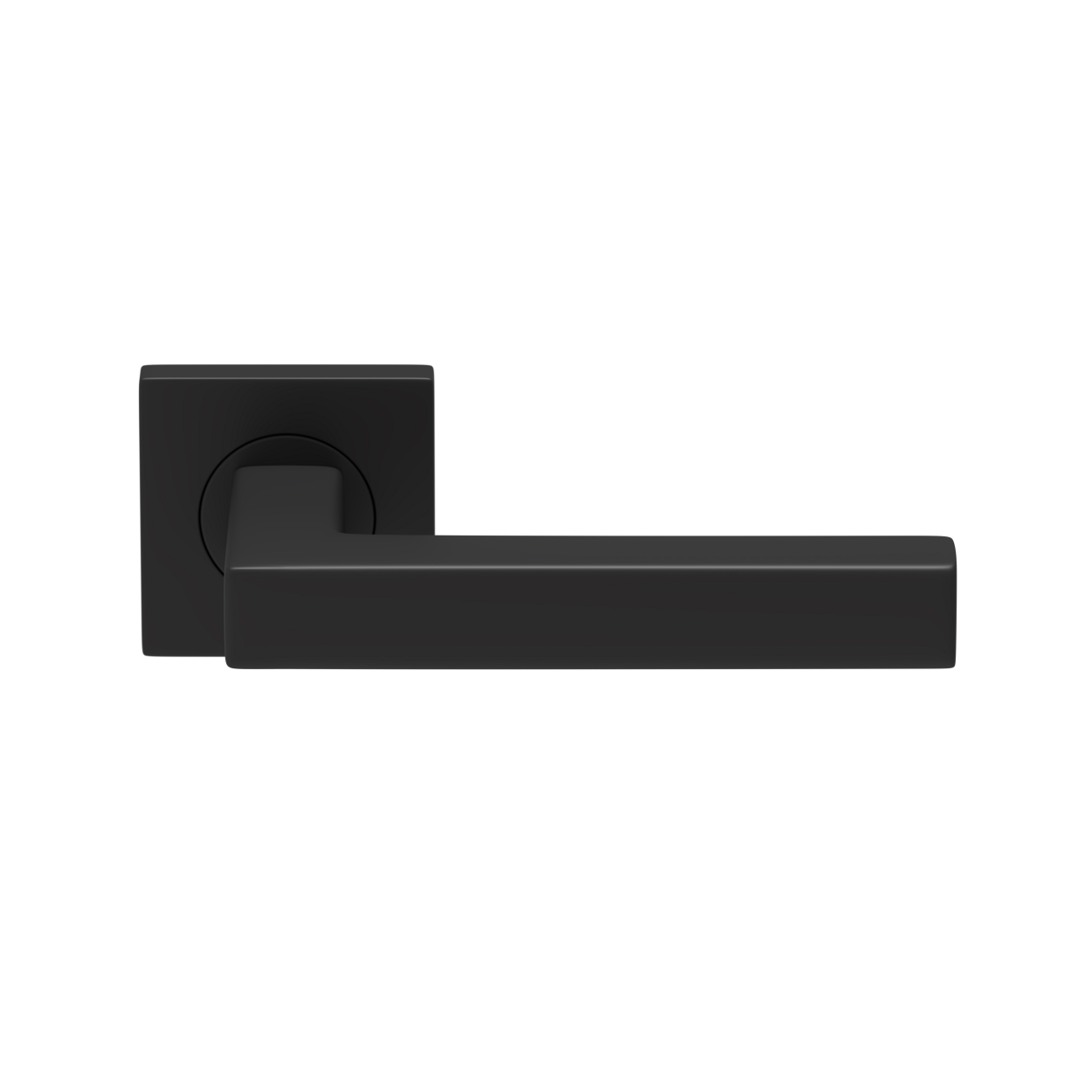 Sluitwerkpakketten met Deurkruk Squared 16 Regular Zwart